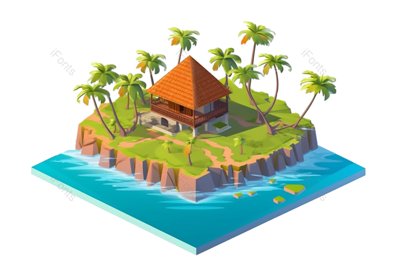 卡通图片,天空元素,户外PNG,夏天免抠素材